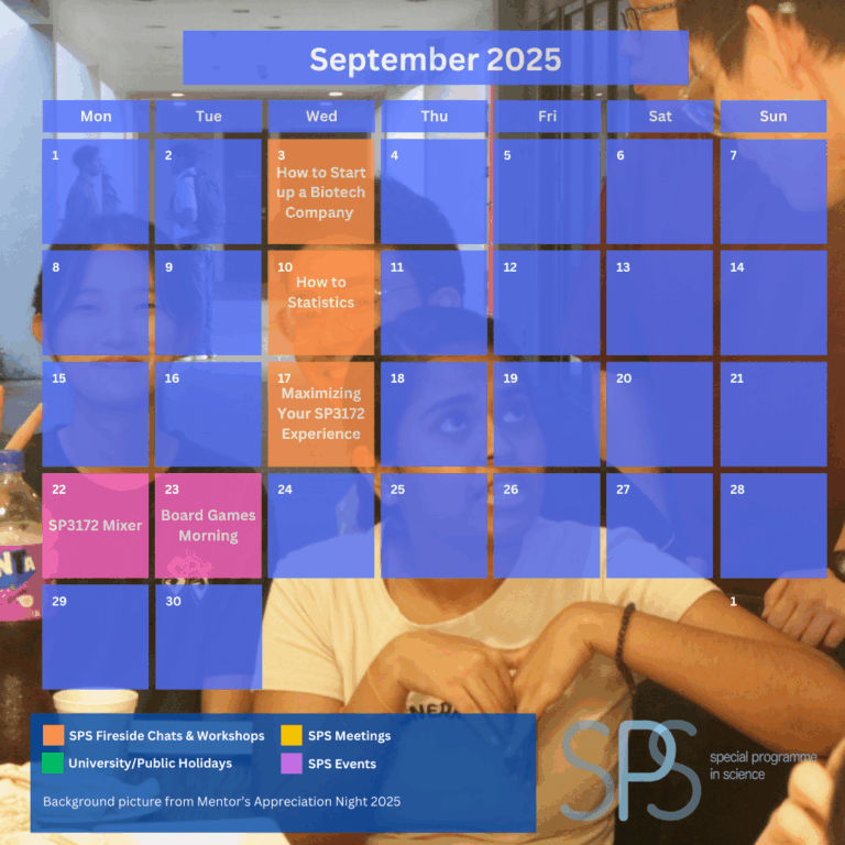 SPS Calendar September 2025
